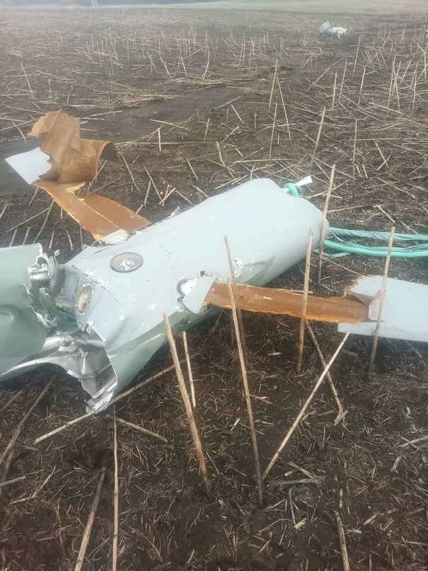 На территории Еланского района Волгоградской области найдены обломки летающего объекта