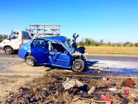 В Волгоградской области авария унесла жизни двух человек