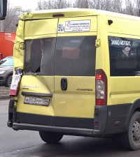 В Волгограде на Второй Продольной КАМАЗ врезался в маршрутку