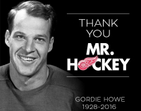Ушел из жизни великий хоккеист Горди Хоу