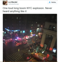 В Челси в Нью-Йорке произошел взрыв
