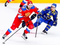 Россия - Швеция - 1:2 (0:1, 1:0, 0:1).