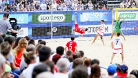 В Москве пройдет этап Евролиги по пляжному футболу