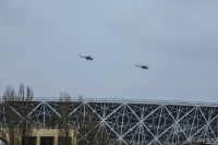 В Волгограде провели репетицию воздушной части парада ко 2 февраля