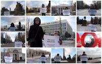 Волгоградцы протестуют против закрытия библиотек