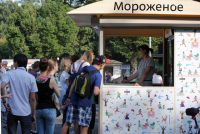 Волгоградский девятиклассник украл из палатки шесть килограммов мороженного