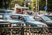 В Волгограде произошла авария на Привокзальной площади 