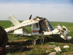 На границе с Волгоградской области упал самолет: пилот погиб
