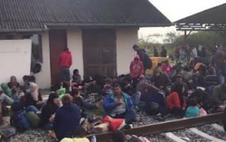 Венгрия возводит стену от беженцев на границе с Хорватией