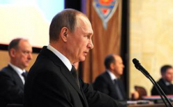 Владимир Путин на коллегии ФСБ напомнил о недругах 