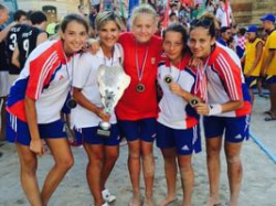 Волгоградки стали вице-чемпионками Европы по пляжному гандболу
