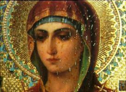 В Волгоград прибыла чудотворная Семистрельная икона Божией матери умягчения злых сердец