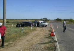 В Волгоградской области престарелый водитель таранил авто из Дагестана