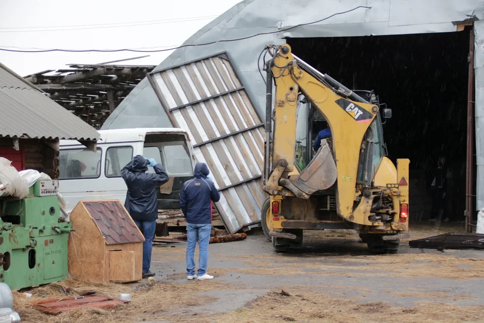 фото: демонтаж построек. "Сосновый бор"