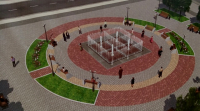 В Кировском районе откроют фонтан площадью сто квадратных метров  