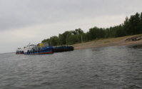 маслянистое пятно, Волга, нефть, Виктор Янукович
