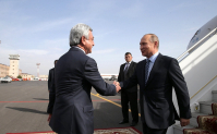 Путин прибыл в Ереван для участия в сессии Совета коллективной безопасности