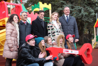 Наталия Водянова открыла в Волгограде первый инклюзивный парк для детей