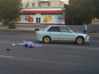 В Волгограде водитель иномарки насмерть сбил пожилого велосипедиста