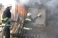 Под Волгоградом в пожаре пострадала 78-летняя женщина