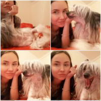 Девушка с собакой