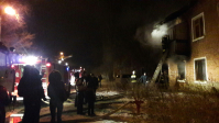 В Волгограде крупный пожар 1 января унес жизнь троих человек