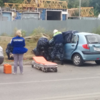 В результате аварии на Семи ветрах волгоградку зажало в иномарке