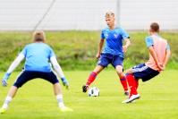 Юноши одержали волевую победу над Латвией