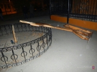 В Волгограде неизвестные пытались сжечь православный крест