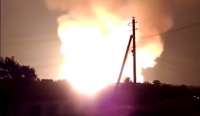 Жители Нижегородской области стали свидетелями взрыва на газопроводе (Видео)