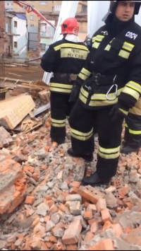 В Московской области при обрушении здания пострадали восемь человек