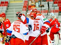 Команда Олега Браташа одержала две победы на Sochi Hockey Open