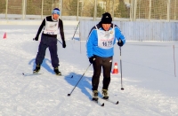 В Волгограде прошли соревнования по лыжным гонкам
