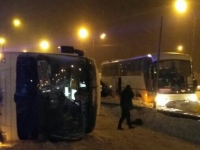 В Подмосковье в ДТП попал волгоградский автобус