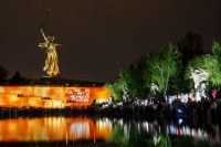 Акцию «Свет Великой Победы» покажут в Волгограде 12 раз