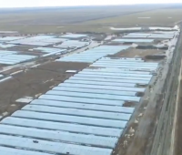 Гектары Иловлинских ядовитых теплиц сняли на видео квадрокоптером