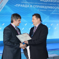 Четверо журналистов из Волгограда получили награды на медиафоруме ОНФ