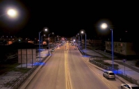 «Волгоградоблэлектро» презентовали новое освещение шоссе Авиаторов