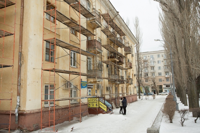 В Волгограде отремонтируют исторические здания на Площади Ленина