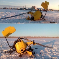 В результате крушения вертолета в Новосибирской области погиб пилот