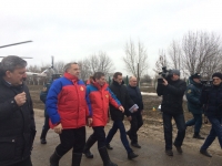 Пучков прибыл на место подтопления хутора Безымянка