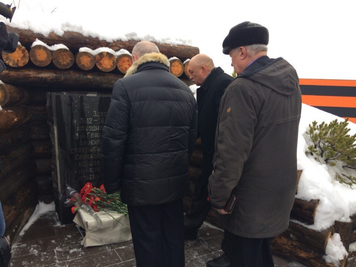 В Волгограде открыли символический блиндаж Родимцева в ЦПКиО