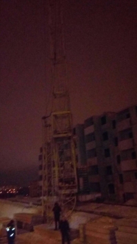 В Волгограде на стройке «Родниковой долины» рухнула стрела башенного крана
