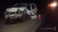 Под Волгоградом в лобовом ДТП погибли два водителя