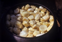 Россияне заменили мясо и рыбу картошкой