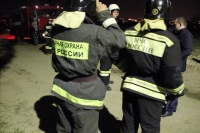 Под Волгоградом в заброшенном здании на пожаре погиб мужчина
