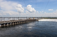 Волжская ГЭС завершила усиленный сброс воды