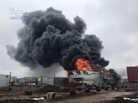 ГУ МЧС: пожар на рынке в Ростове-на-Дону полностью потушен