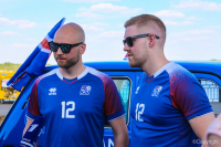 В Волгоград прибыли болельщики из Исландии на «Ниве»