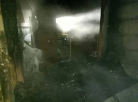 Ночью в Волгоградской области при пожаре погиб мужчина